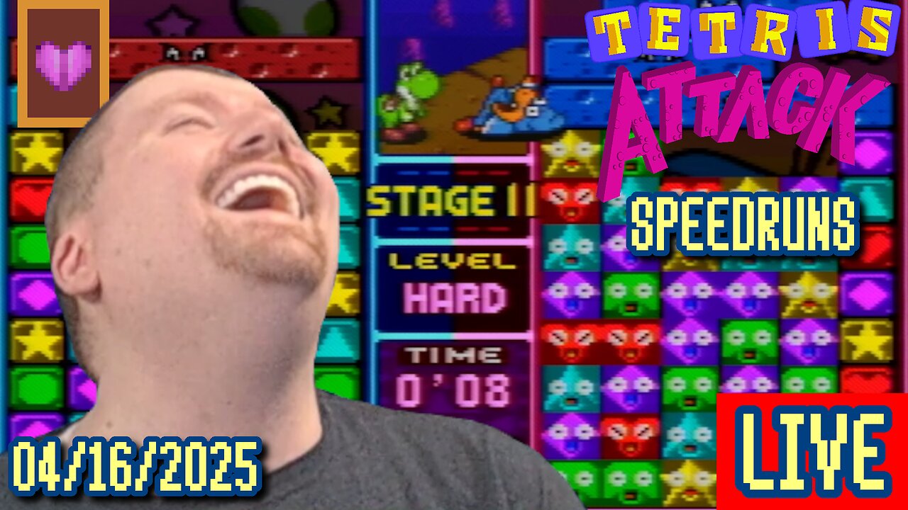 [Tetris Attack Speedruns] TA2025 Training: Avoiding a Crash Out Edition, Doods!