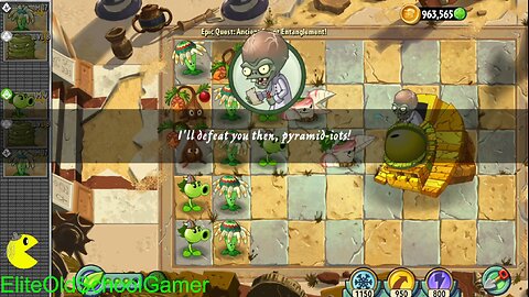 Plants vs Zombies 2 - Epic Adventure Quest - Ancient Egypt Entanglement - June 2025
