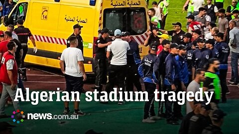 Horror scenes in football stadium tragedy