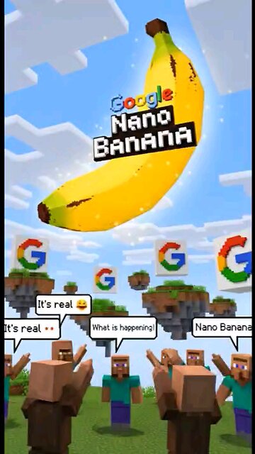 Google’s Nano Banana is REAL 🚨🍌 … and it's breaking the internet 🔥 #Google #NanoBanana #ai #memes