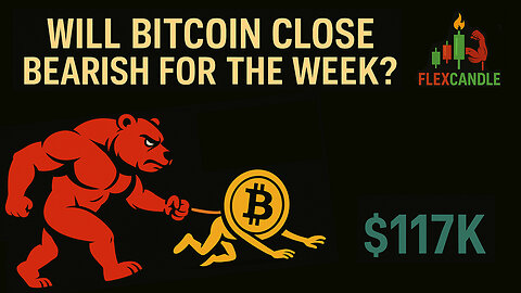 BITCOIN Bearish Close? Bounce back from $112K | Inverted H&S Forming to $117K? EP. 111