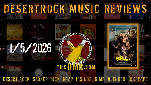 DMR LIVE - 1/5/2026 - Desert Rock & Adjacent Cool Tunes + Graphicsing