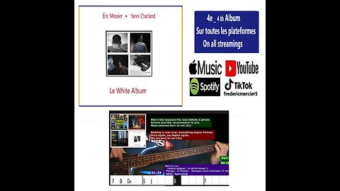 (Lyrics transl.) (RE-Post) Éric Messier : Album #4 «LE WHITE ALBUM» _ Chord real-time
