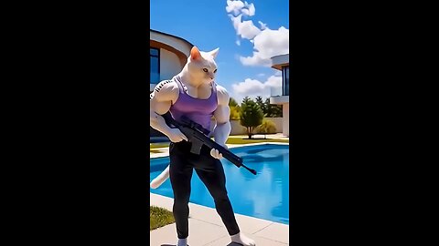 The papa cat got arrested 😭 #cat #kitten #shorts