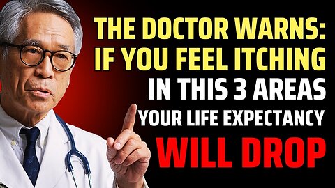 If You Feel Itching in These 3 Areas, Your Life Expectancy Could Be at Risk! JN38
