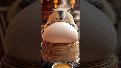 Cute Capybara 🤩 🥟