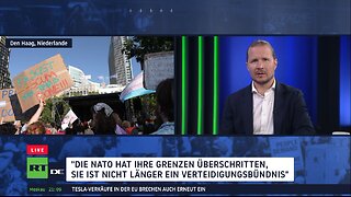Nato-Gipfel in Den Haag: Proteste gegen höhere Verteidigungsausgaben