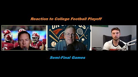 REACTION to College Football Playoff - Semi-Final Games | Episode 103 | The Sports Guyz
