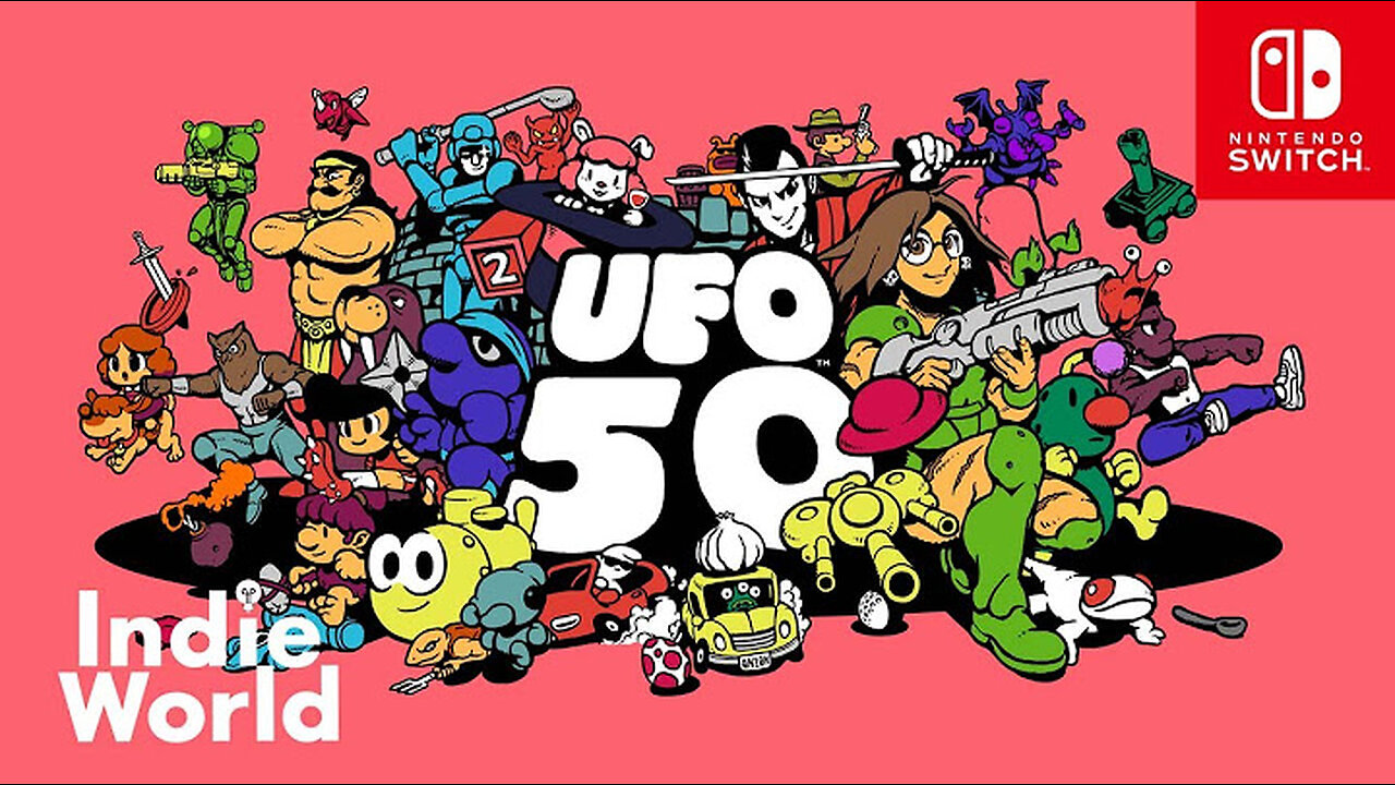 UFO 50 – Launch Trailer – Nintendo Switch