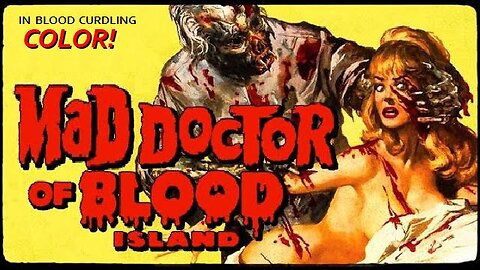 MAD DOCTOR OF BLOOD ISLAND 1969 Visitors to Tropics Find Doctor Creating Zombies FULL MOVIE in HD
