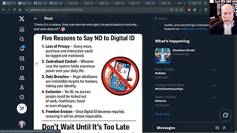 Thiel-Antichrist / Already with the Global Digital Id + Blockchain and CONTROL !