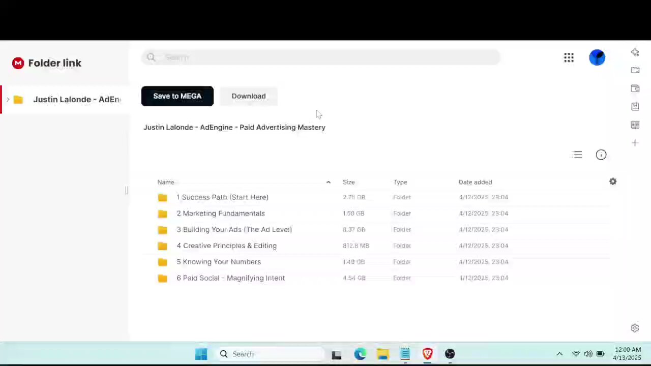 Justin Lalonde - AdEngine Is Available At Courseslibrary.com For 49$