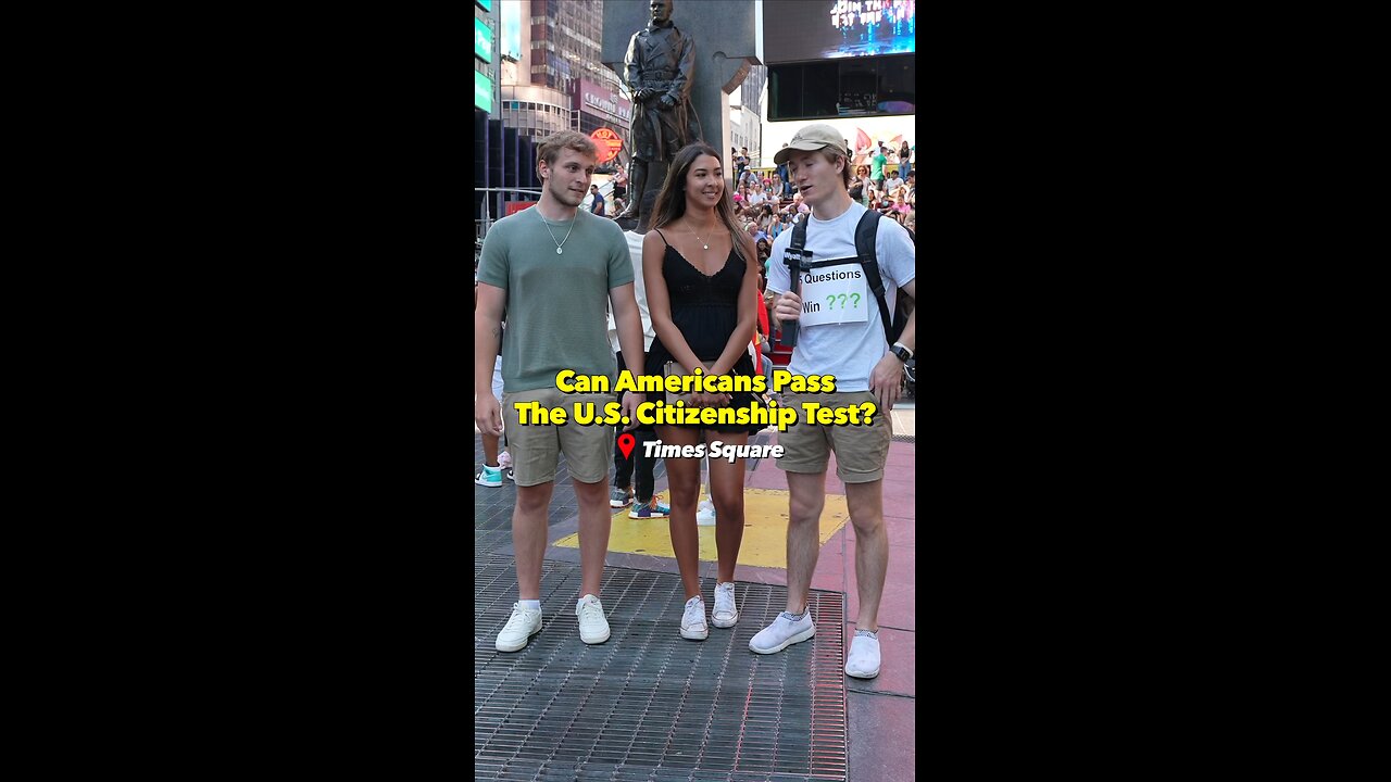 Can Americans pass their own test?