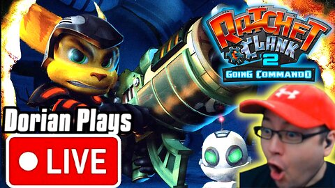 🔴 FIRST EVER Ratchet & Clank 2 Blind Playthrough! | Dorian Plays LIVE!