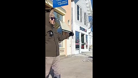 Downtown Plainfield Illinois Man Holding Sign Transgender Women Are Men Gets Confronted By Liberals