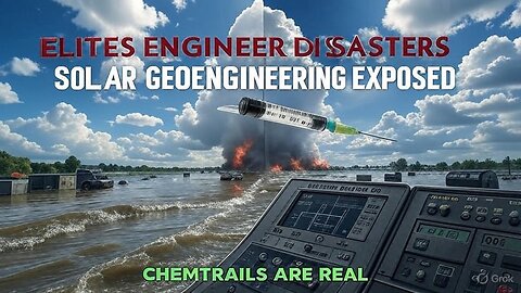 WEATHER WARFARE EXPOSED: How Elites ENGINEER Disasters with Solar Geoengineering (Chemtrail Proof)