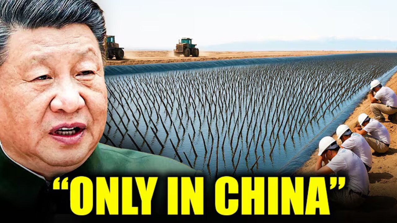 Everybody Laughed At China For Burying Tons Of Plants In Desert... 10 Years Later, They Regretted It