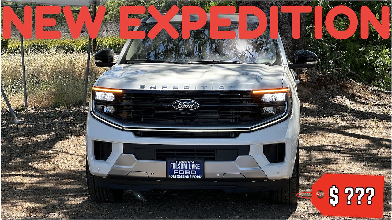 ALL-New 2025 Ford Expedition Platinum