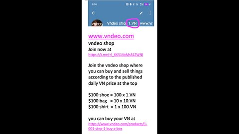 www.vndeo.com Join the vndeo shop now