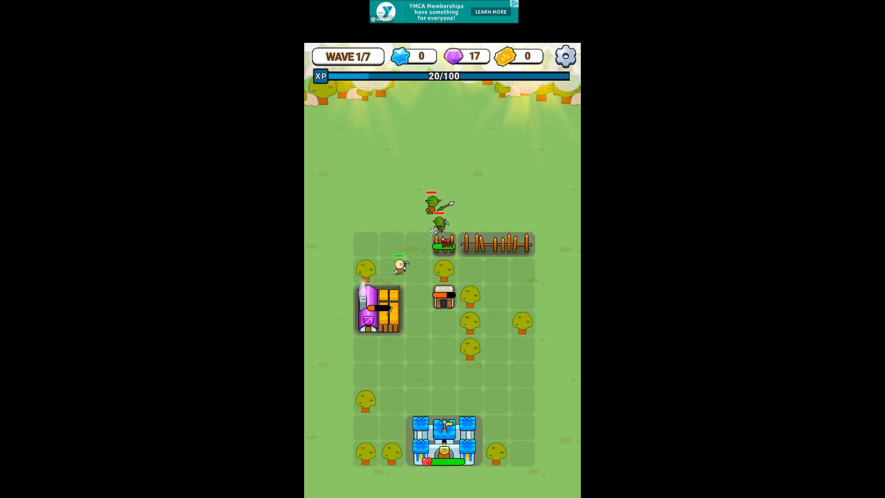 Fortress Puzzle: Bag Defence - Android Gameplay [12+ Mins, 720p]