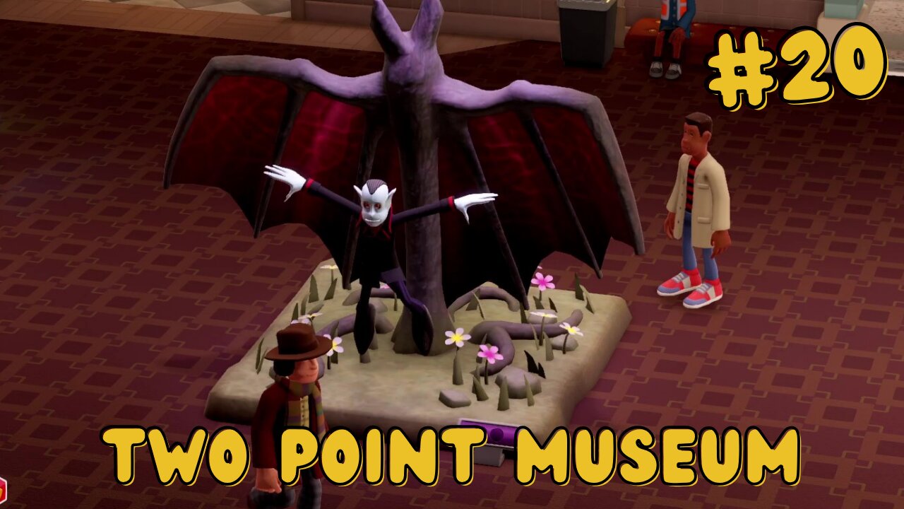Let's Play Two Point Museum - We're Creating VAMPIRES! 🧛🏻🦇