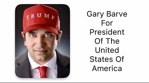 LIVE STREAM: GARY BARVE FOR USA PRESIDENT IOWA TOWNHALL EVENT