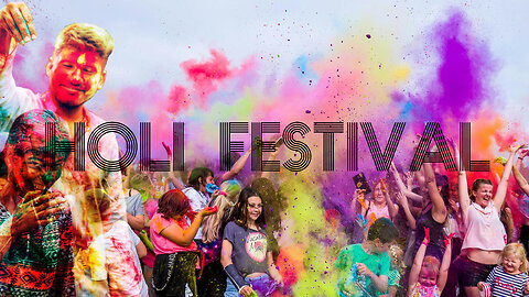🎨 "Watch the Madness! How Indians Celebrate Holi? 😍🌈 #Holi Reel-1"