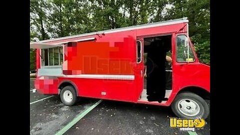 21' Chevrolet P30' Step Van Food Truck with Pro-Fire Suppression for Sale in Georgia!