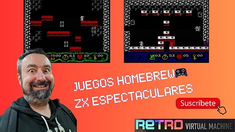 👾 RETROGAMING PURO: 2 joyas Homebrew de Javier Fopiani en ZX Spectrum 🕹️ ¡Te van a flipar!
