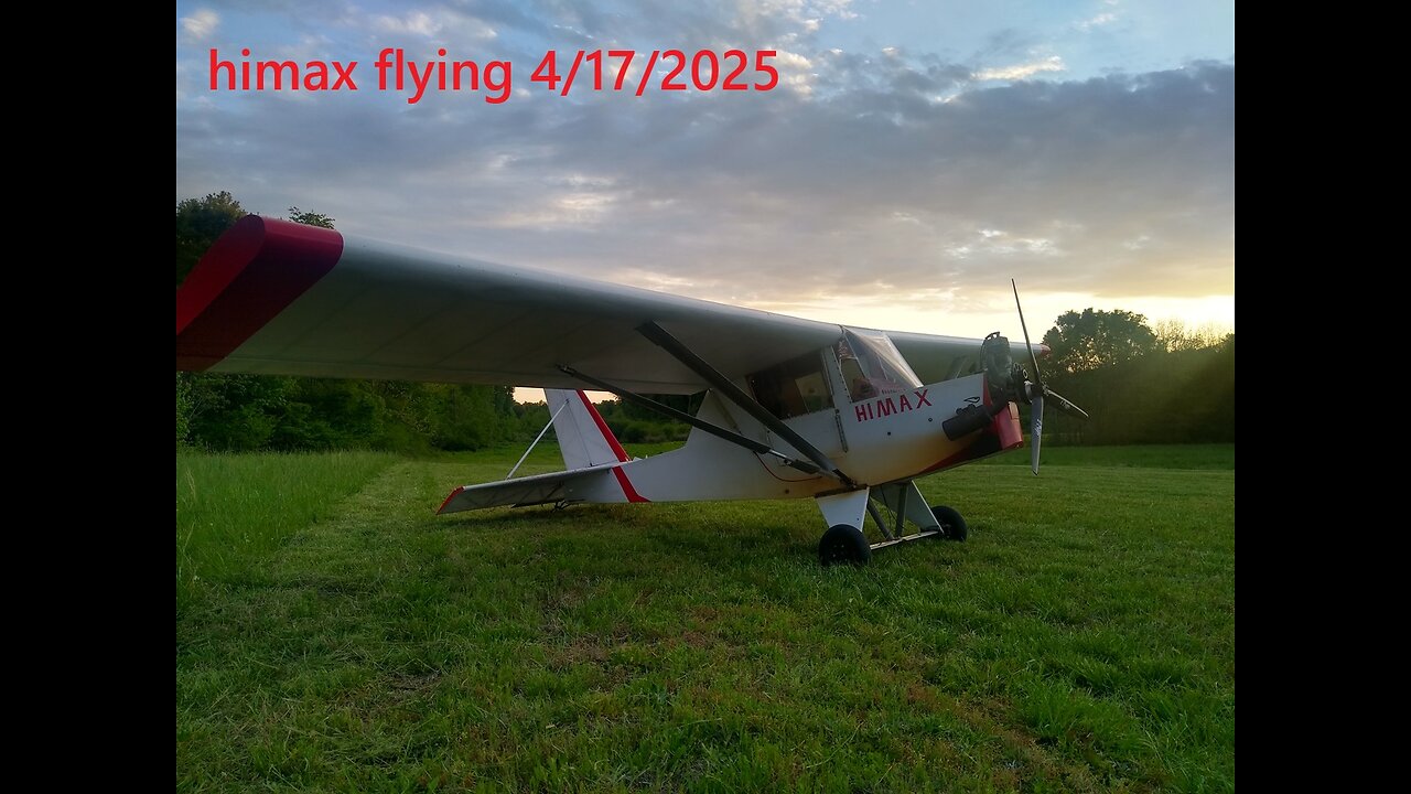 himax flying with voice narration!
