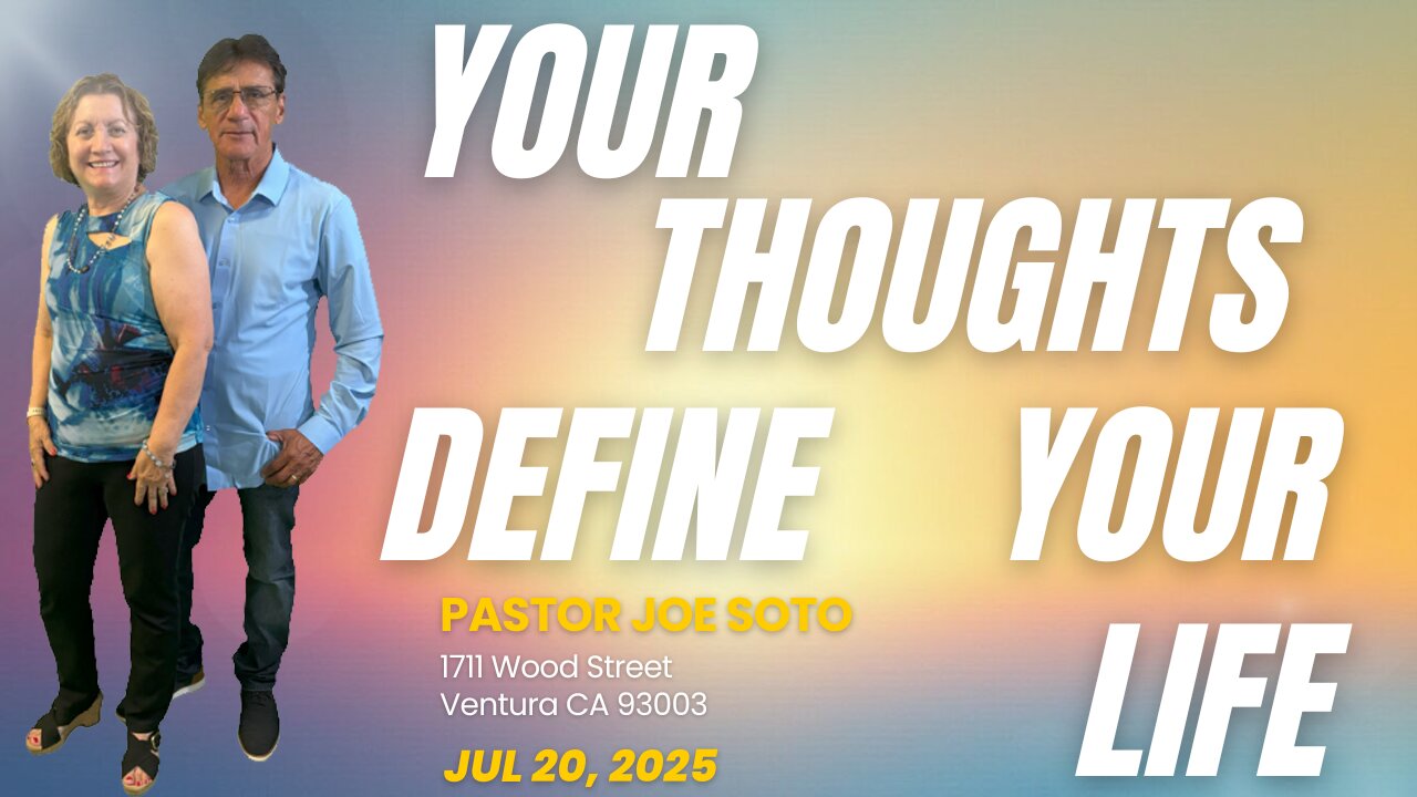 Your Thoughts Define Your Life