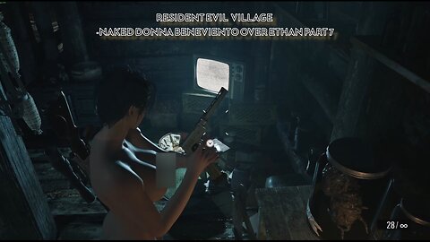 K18! Resident Evil Village - Nude Donna Beneviento replace Ethan Part.7