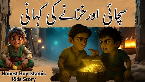 سچائی اور خزانے کی کہانی | Honest Boy Islamic Kids Story | Islamic Moral Story in Urdu