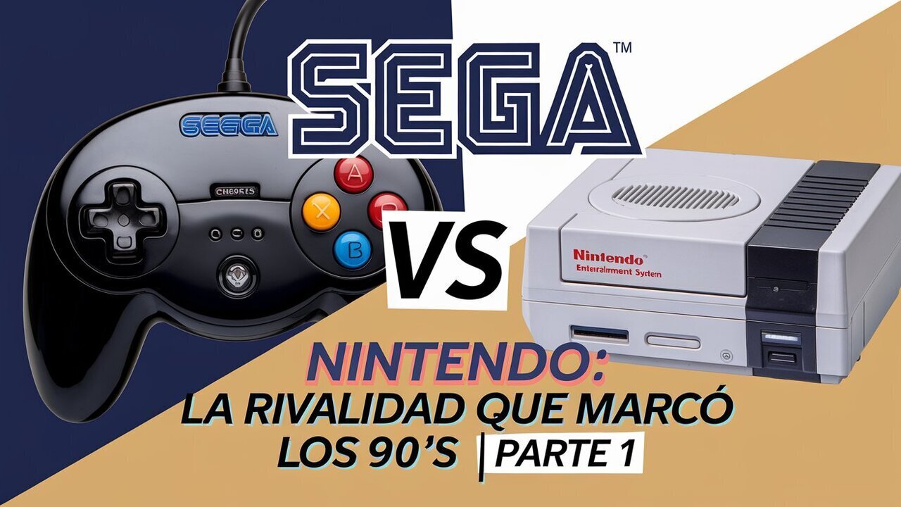 🎮 SEGA vs NINTENDO | La Historia Verdadera (Parte 1)
