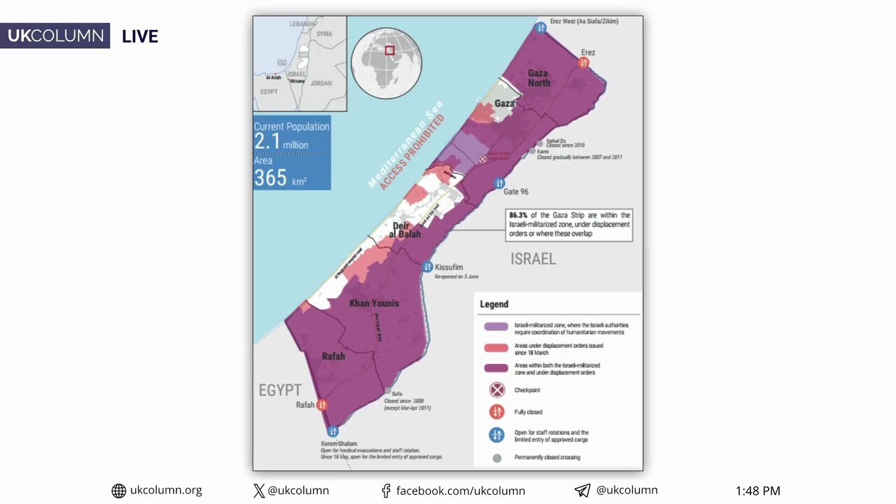 Gaza Is Being Deliberately Starved To Death | UK Column News