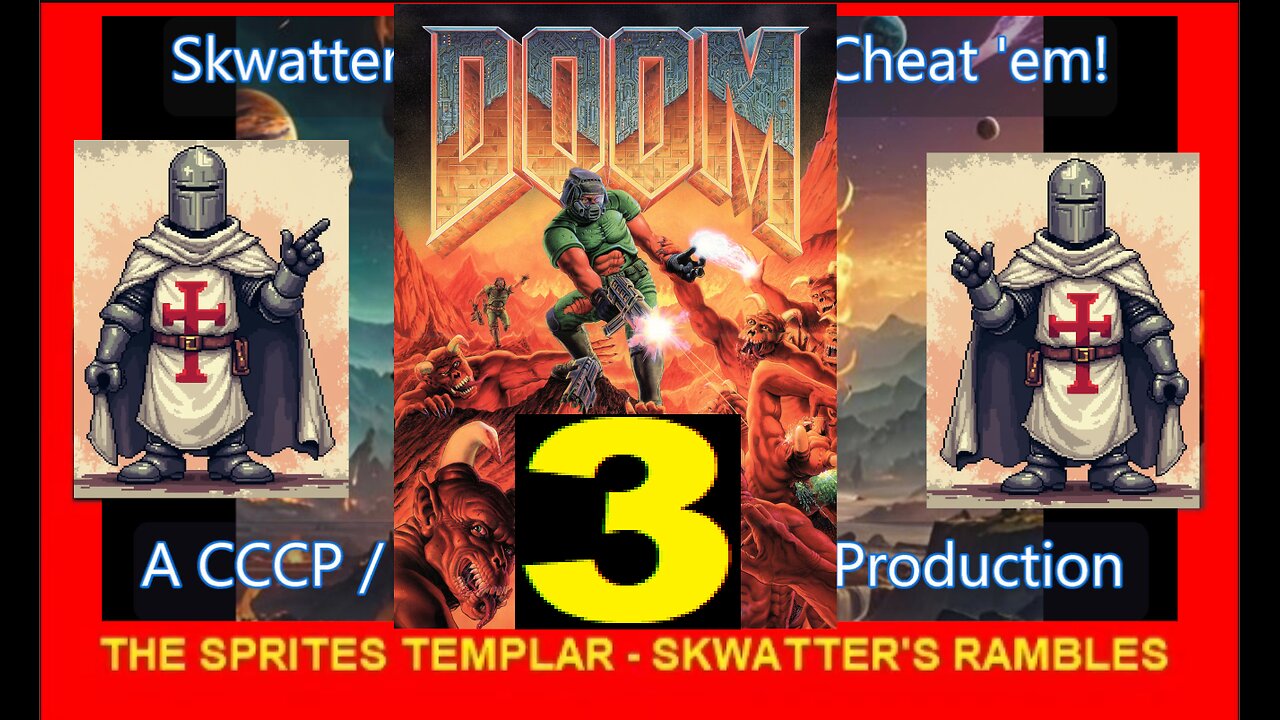 DOOM REMAKE V3 - PC - Skwatter's Skrambles!