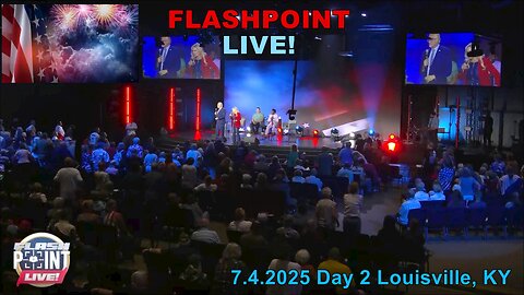FLASHPOINT LIVE! LOUISVILLE - 7.4.2025 Gene & Teri Bailey; Ed Rush, Lorenzo Sewell, Brian Gibson