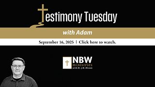 1318. Testimony Tuesday with Adam