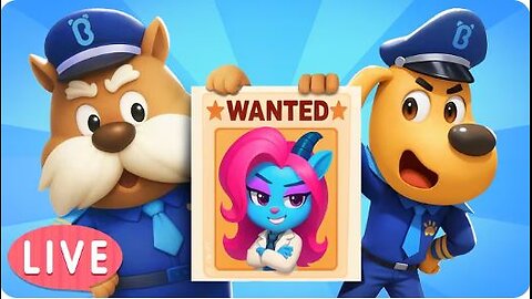 🔴LIVE | Police Teamwork Adventure | Cartoon | Safety Rules for Kids | Sheriff Labrador