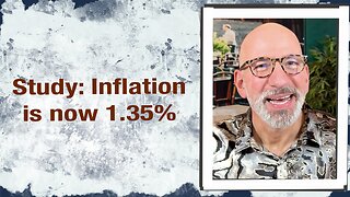 Study: Inflation now 1.35%