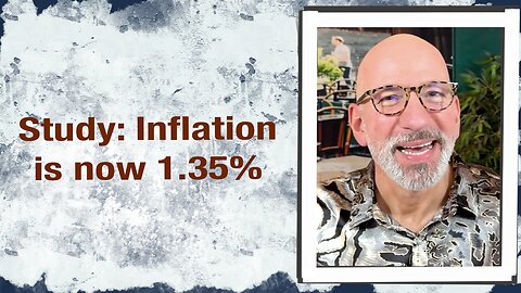 Study: Inflation now 1.35%