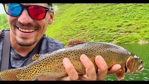SPIN FISHING FOR TROPHY CUTTHROAT TROUT IN A HIDDEN COLORADO LAKE | CRESTED BUTTE