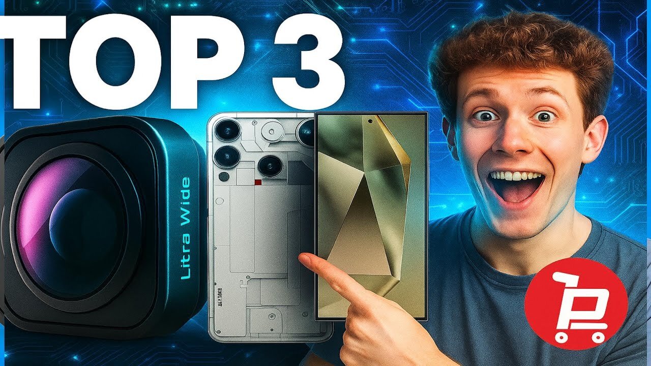These 3 Gadgets Will Blow Your Mind in 2025! - GoPro Mod, Nothing Phone 3, Galaxy S24 Ultra