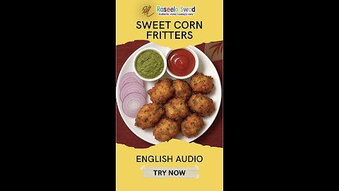 sweet corn fritters (english audio)I corn pakoda I મકાઈ ના ભજીયા I मकई के पकौड़े #shorts #youtube