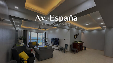 Apartamento Amueblado Frente Al Mar en Avenida España, Santo Domingo Este