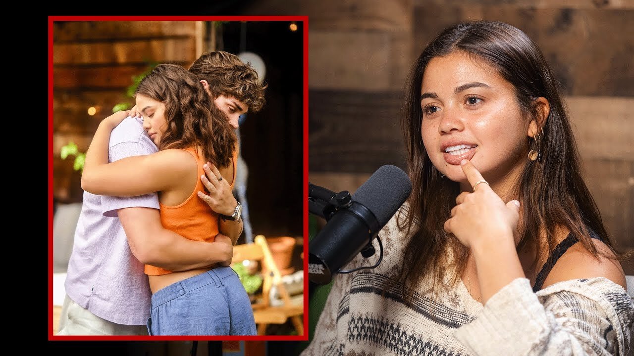 Hawai'i actress Siena Agudong talks about filming "Sidelined: The QB and Me" with Noah Beck