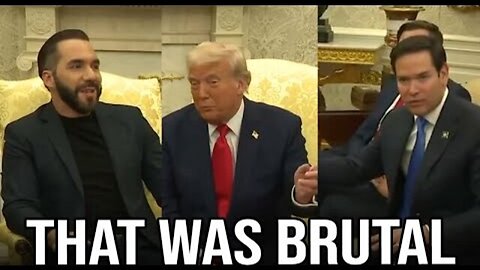 COMMUNIST CNN HOOWER KAITLAN COLLINS CURBSTOMPED 🥾🗞 BY PRESIDENTS TRUMP AND BUKELE ET AL❗