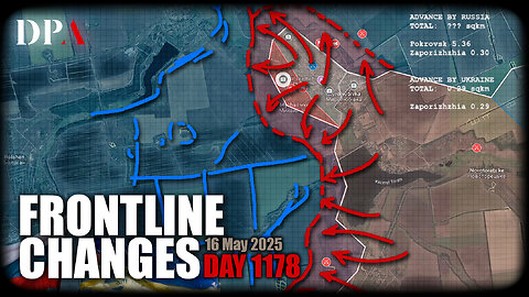 [ Ukraine Frontline Changes ] East of Myrnohrad under threat; Russia secure captures!