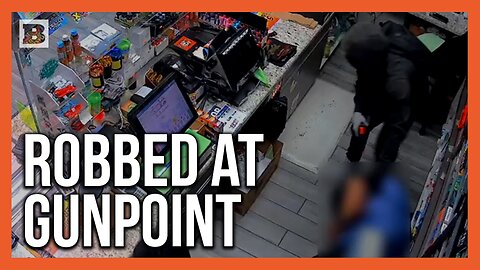 Suspects in Hoodies Storm into Business and Hold Cashier at Gunpoint