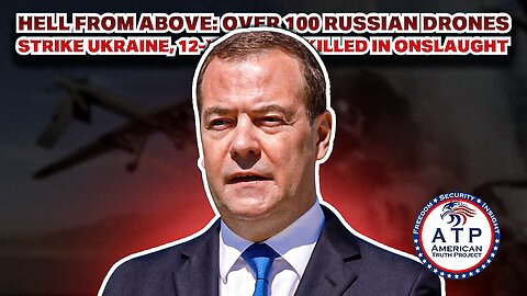 HELL FROM ABOVE: OVER 100 RUSSIAN DRONES STRIKE UKRAINE, 12-YEAR-OLD KILLED IN ONSLAUGHT